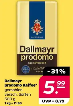 NETTO Dallmayr prodomo kaffee Angebot