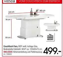 Zurbrüggen Venda couchtisch faro Angebot