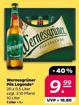 NETTO Wernesgrüner pils legende Angebot