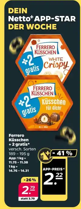 NETTO Ferrero küsschen Angebot