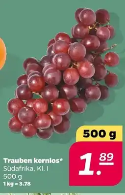 NETTO Trauben kernlos Angebot