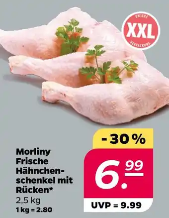 NETTO Morliny frische hähnchenschenkel Angebot