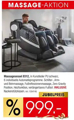 Zurbrüggen Massagesessel 8312 Angebot