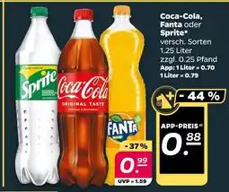 NETTO Coca-cola, fanta oder sprite coca-cola, fanta oder sprite Angebot