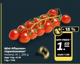 NETTO Mini-pflaumen-rispentomaten Angebot