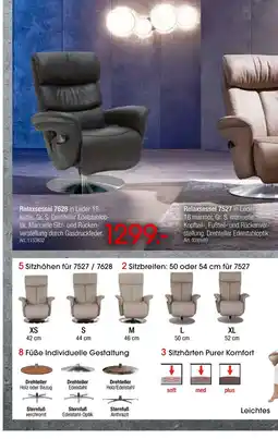 Zurbrüggen Himolla relaxsessel 7628 Angebot