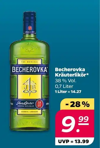 NETTO Becherovka kräuterlikör Angebot