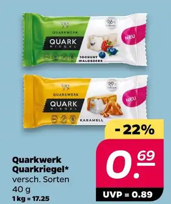 NETTO Quarkwerk quarkriegel Angebot