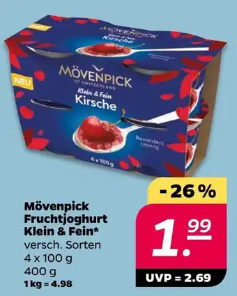 NETTO Mövenpick fruchtjoghurt klein & fein Angebot