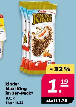 NETTO Kinder maxi king Angebot