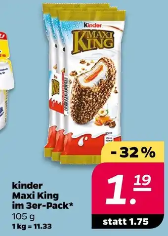 NETTO Kinder maxi king Angebot