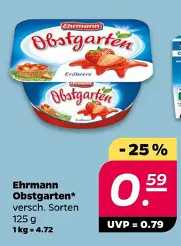 NETTO Ehrmann obstgarten Angebot