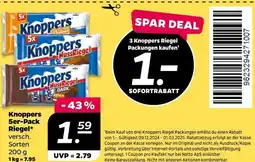 NETTO Knoppers 5er-pack riegel Angebot