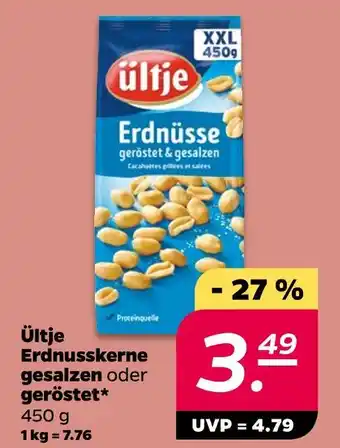 NETTO Ültje erdnusskerne gesalzen oder geröstet Angebot