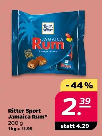 NETTO Ritter sport jamaica rum Angebot