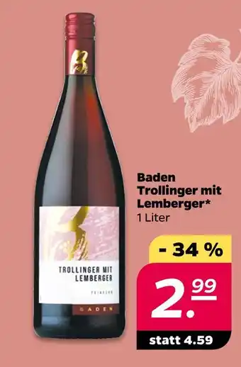 NETTO Trollinger mit lemberger Angebot