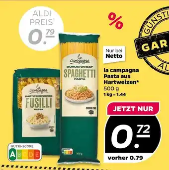 NETTO La campagna pasta Angebot