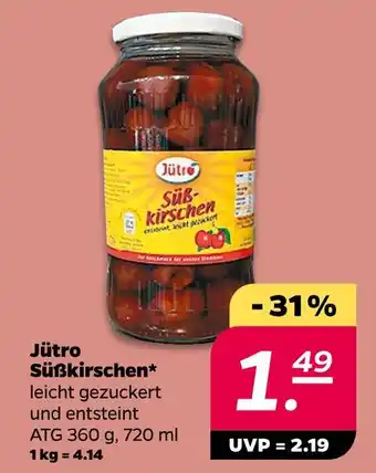 NETTO Jütro süßkirschen Angebot