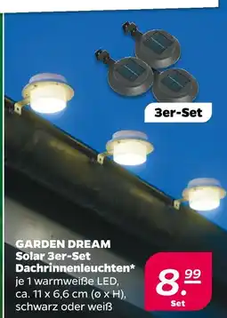 NETTO Garden dream solar dachrinnenleuchten Angebot