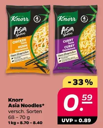 NETTO Knorr asia noodles Angebot