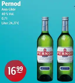 Getränke Hoffmann Pernod Anis-Likör Angebot