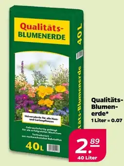 NETTO Qualitäts-blumenerde Angebot