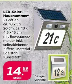 NETTO Led-solar-hausnummer Angebot