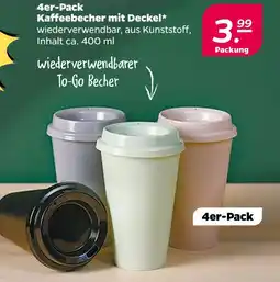 NETTO Kaffeebecher mit deckel Angebot