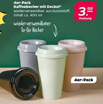 NETTO Kaffeebecher mit deckel Angebot