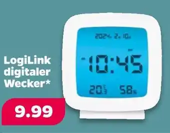 NETTO Logilink digitaler wecker Angebot