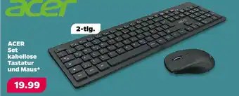 NETTO Acer set kabellose tastatur und maus Angebot