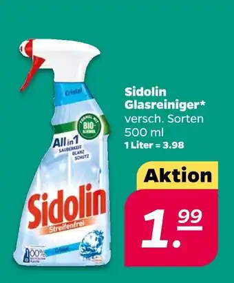 NETTO Sidolin glasreiniger Angebot