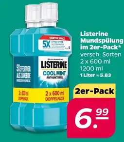 NETTO Listerine mundspülung Angebot