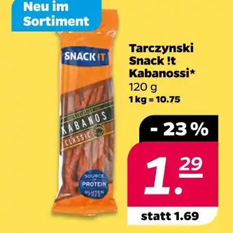 NETTO Tarczynski snack !t kabanossi Angebot