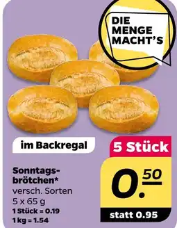 NETTO Sonntagsbrötchen Angebot