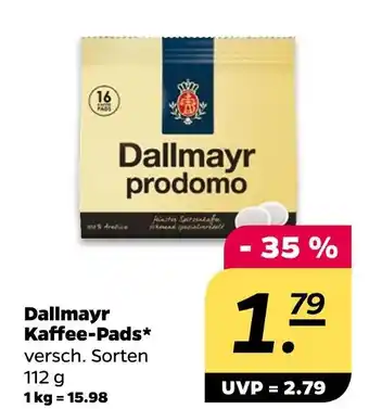 NETTO Dallmayr kaffee-pads Angebot