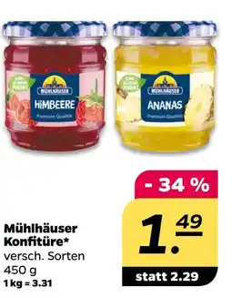 NETTO Mühlhäuser konfitüre Angebot