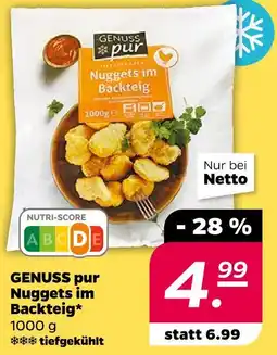 NETTO Genuss pur nuggets im backteig Angebot