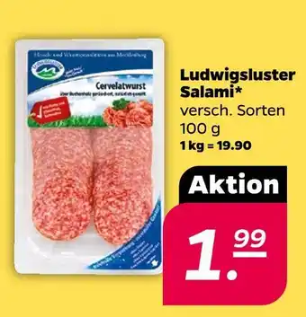 NETTO Ludwigsluster salami Angebot