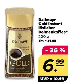 NETTO Dallmayr gold instant löslicher bohnenkaffee Angebot