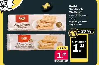 NETTO Kathi sandwich waffeln Angebot