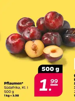 NETTO Pflaumen Angebot