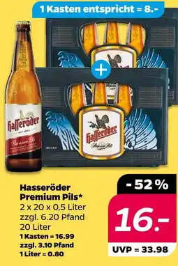 NETTO Hasseröder premium pils Angebot