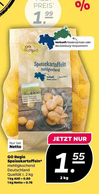 NETTO Go regio speisekartoffeln Angebot