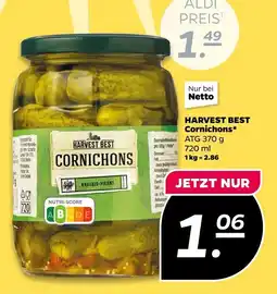 NETTO Harvest best cornichons Angebot