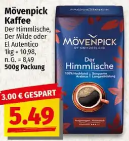 nah & gut Mövenpick Kaffee Angebot