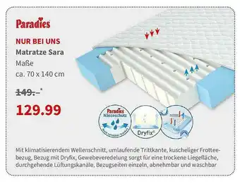 BabyOne Paradies Matratze Sara Angebot