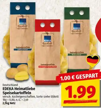 nah & gut EDEKA Heimatliebe Speisekartoffeln Angebot