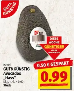 nah & gut GUT&GÜNSTIG Avocados „Hass" Angebot