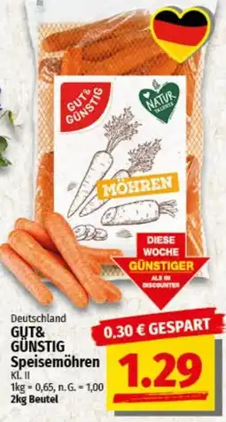 nah & gut GUT& GÜNSTIG Speisemöhren Angebot